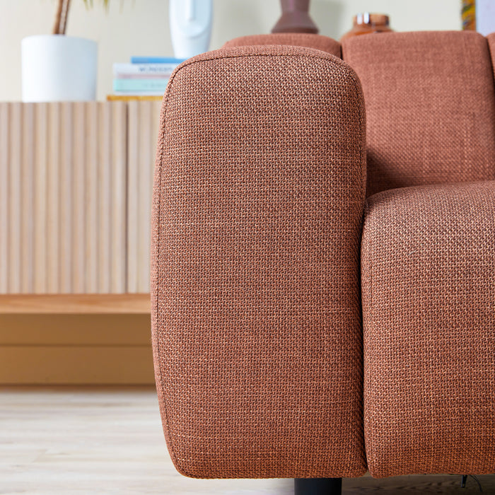 by fonQ Cloud Hoekbank met Chaise Longue Rechts - Terra