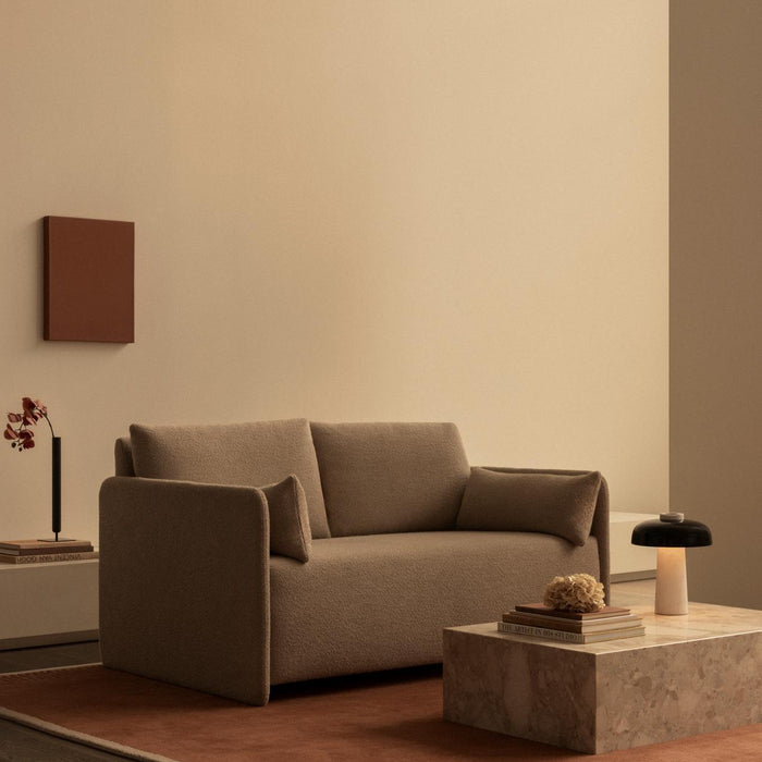 Audo Copenhagen Duomo vloerkleed 270x270 Terracotta Red