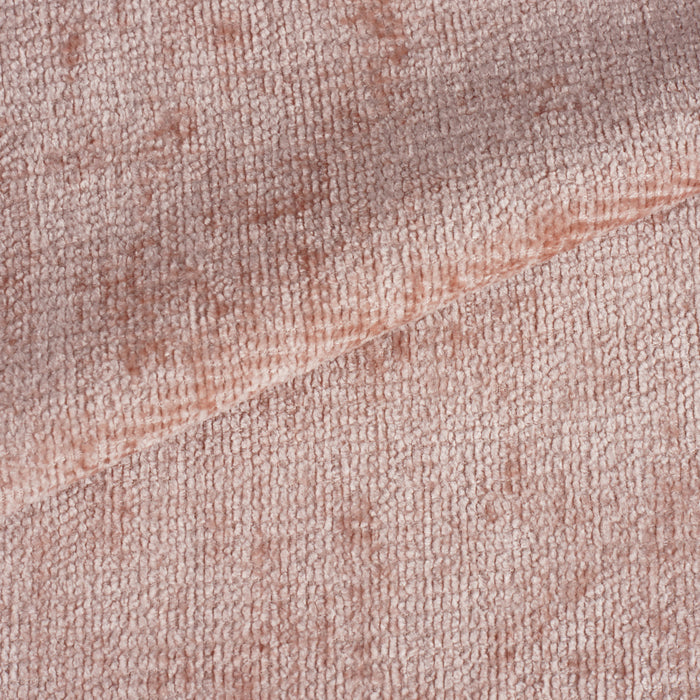 by fonQ basic Sweep Eetkamerstoel Chenille - Set van 4 - Oudroze