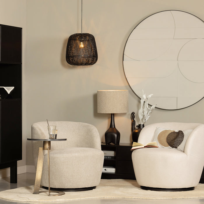 WOOOD Alya Vloerkleed 170 x 240 cm - Milk