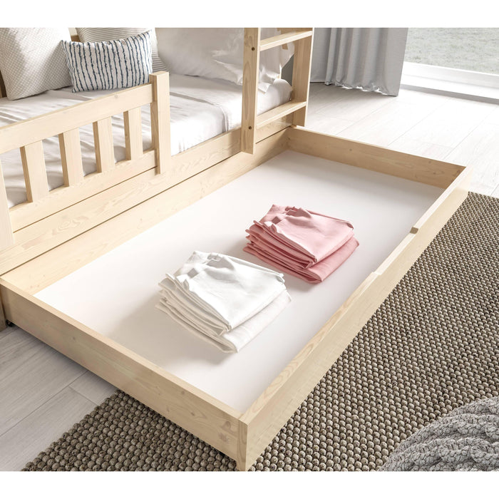 NADUVI Collection Hoogslaper Zaria met lade en matrassen