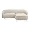 by fonQ Chubby Hoekbank met Chaise Longue Rechts - Naturel Melange