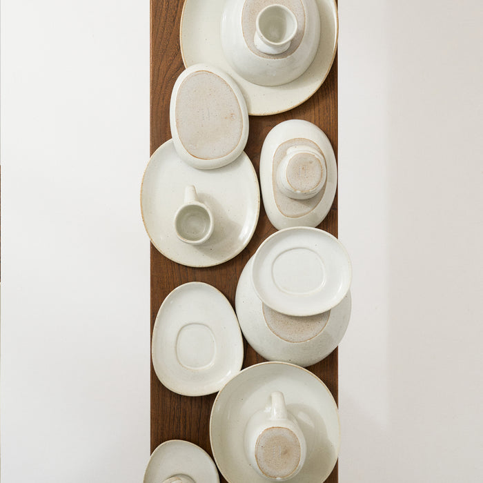 SERAX - Uncharted - Out of Lines Ontbijtbord - 2 st.  - Off White