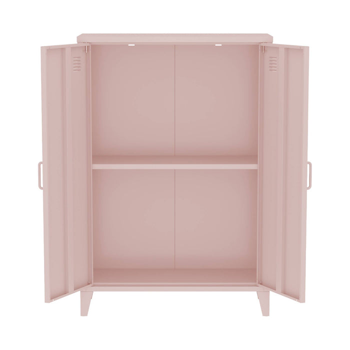 sweeek - Industriële metalen kast 2 deuren