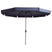 Madison Parasol Syros Luxe rond 350 cm saffierblauw