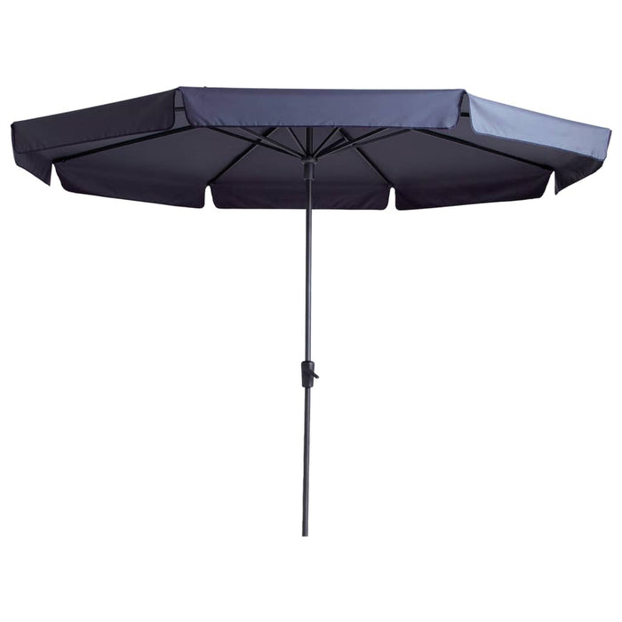 Madison Parasol Syros Luxe rond 350 cm saffierblauw