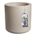 Elho Pure Cilinder Wheels 50 - Beige - L 50 x B  x H 50 cm - Balkon, Binnen en Buiten - 100% gerecycled