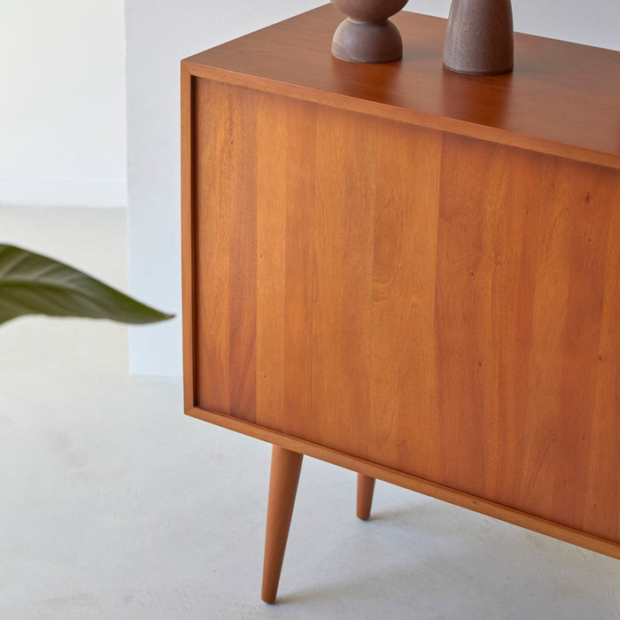 Tikamoon - Magda 50's - Kindercommode in massief mahoniehout