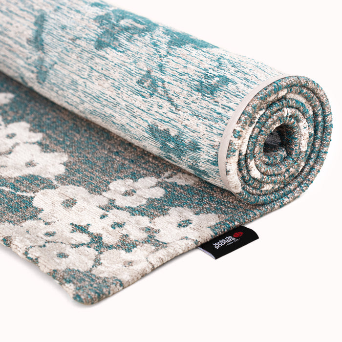 Louis de Poortere Sakura Vloerkleed 240 x 340 cm - Lake Blue