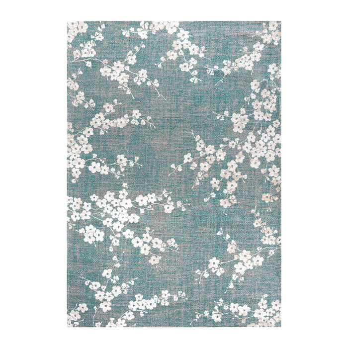 Louis de Poortere Sakura Vloerkleed 200 x 280 cm - Lake Blue