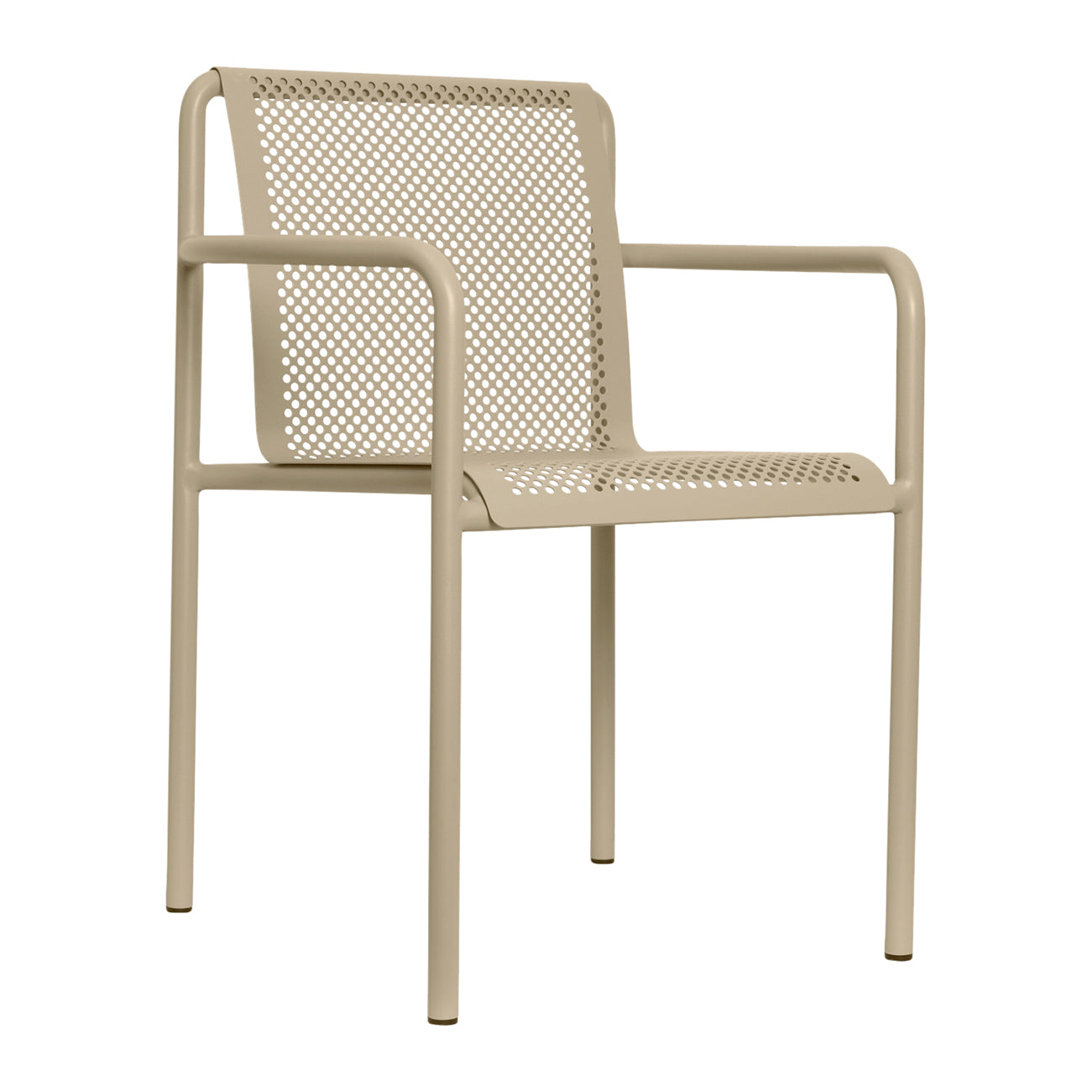 Ferm Living Dapple Tuinstoel met Armleuning - Cashmere