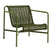 HAY Palissade Cord Lounge Chair Low - Olijfgroen