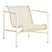 HAY Palissade Cord Lounge Chair Low - Crème Wit