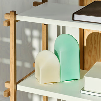 HAY Parade Draagbare Tafellamp H 16 cm - Shell White