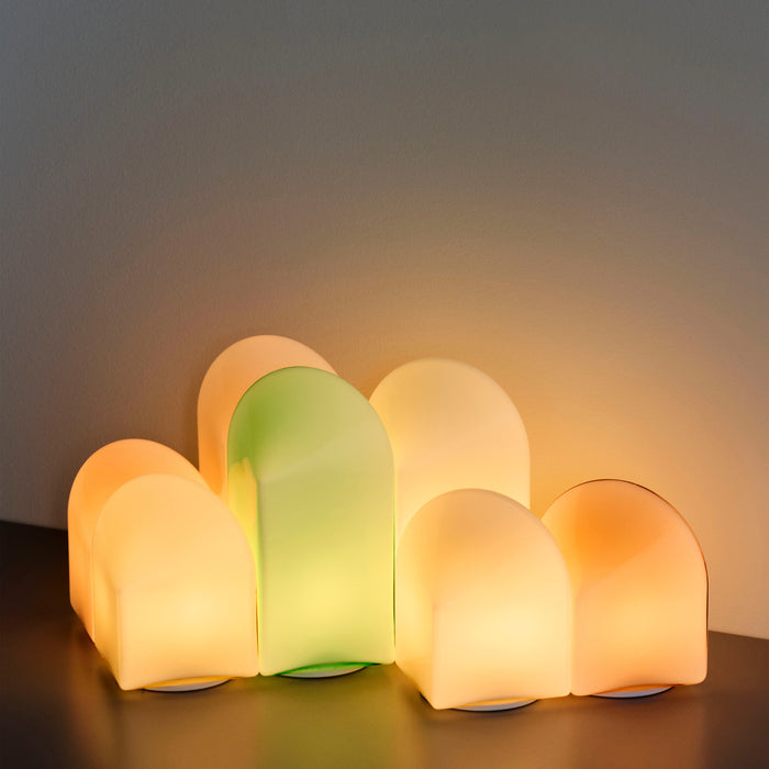 HAY Parade Draagbare Tafellamp H 16 cm - Shell White