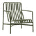HAY Palissade Lounge Chair High - Olijfgroen