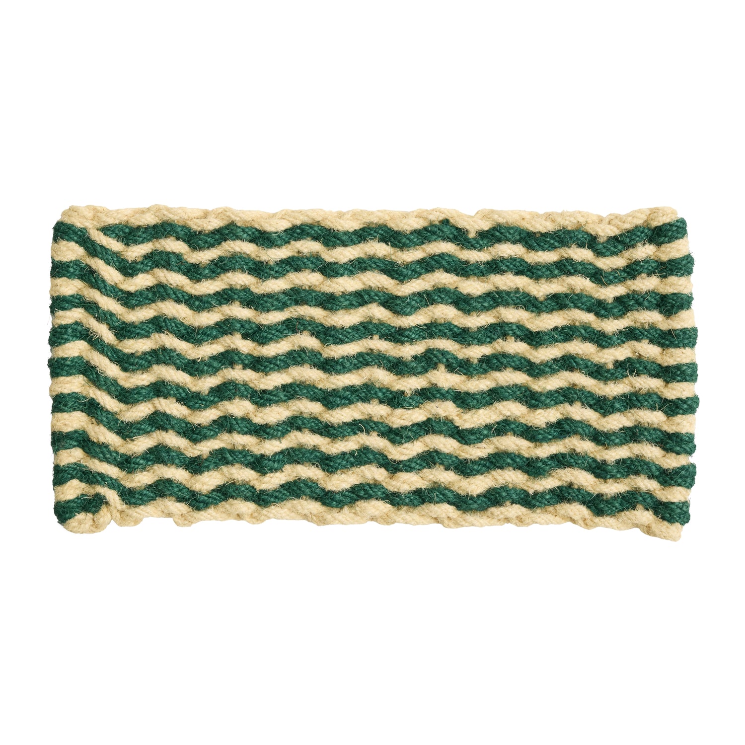 HAY Coco Deurmat - Groen / Wit