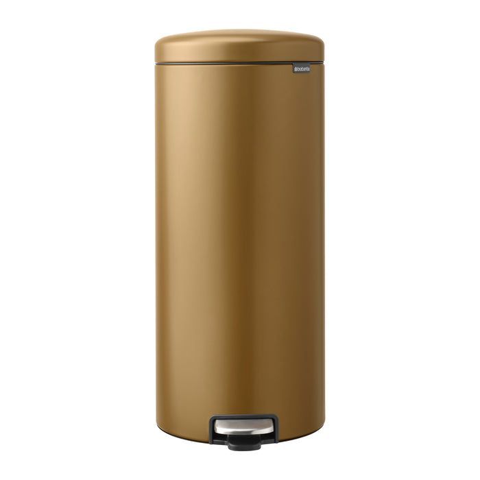 Brabantia NewIcon Pedaalemmer 30 L - Warm Brass