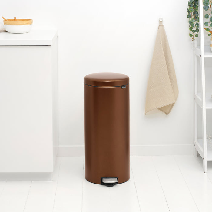 Brabantia NewIcon Pedaalemmer 30 L - Warm Bronze